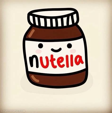 7-Easy-Nutella-Recipes | Cute food drawings, Kawaii drawings, Nutella