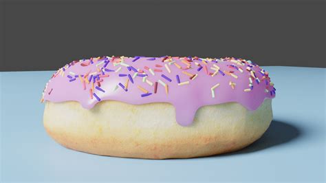 Donut 3D Model - TurboSquid 1594357