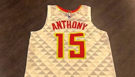 The Hawks Made Carmelo Anthony A Jersey For His Brief Atlanta Career