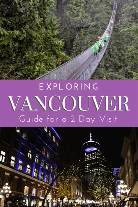 36 Hours Exploring Vancouver, BC - The Unending Journey