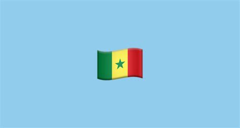 🇸🇳 Bandera: Senegal Emoji on Apple iOS 14.2