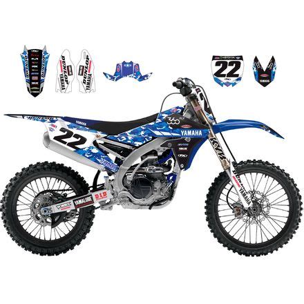 2004 Yamaha Yz250f Graphics Kit - FerisGraphics