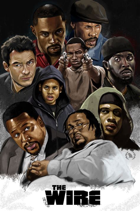 "The Wire" fan art | The wire tv show, Black tv shows, The wire hbo