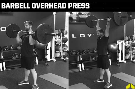 How to Barbell Overhead Press