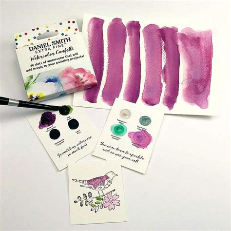 DANIEL SMITH Extra Fine Watercolor Confetti - Dot Cards - ByTheWell4God