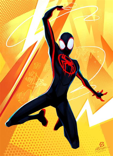 https://www.deviantart.com/patrickbrown/art/Miles-Morales-Spider-man-Across-the-Spider-verse ...