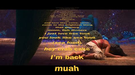 Moana shiny lyrics - YouTube