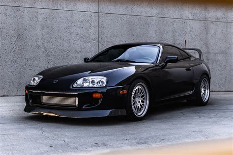 Black Toyota Supra MKIV Turbo - Polished CCW Classics | Flickr