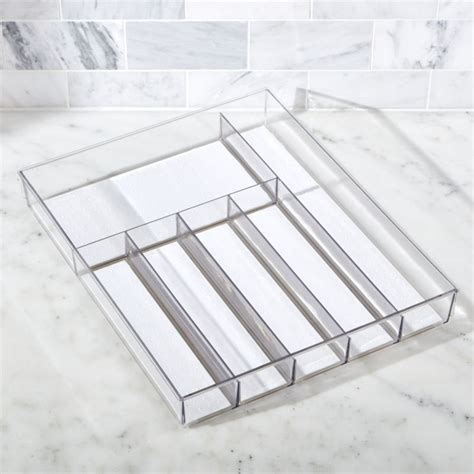 Madesmart ® Clear Drawer Organizer | Drawer organisers, Crate and barrel, Apartment necessities