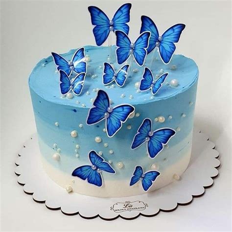 Happy Birthday Flowers Wishes, Butterfly Birthday Cakes, Beautiful ...