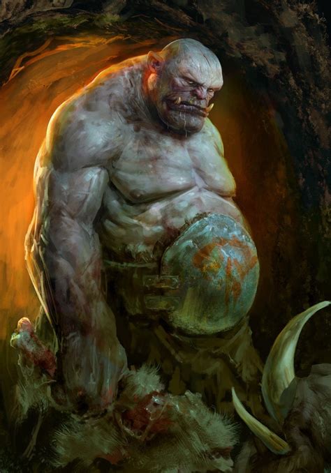 Ogre by Antonio J Manzanedo | Ogre, Fantasy monster, Fantasy character design