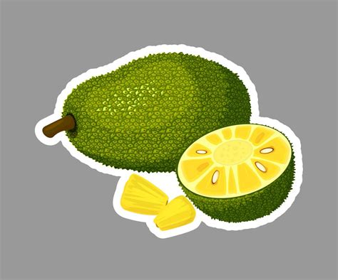 jackfruit sticker - Clipart World