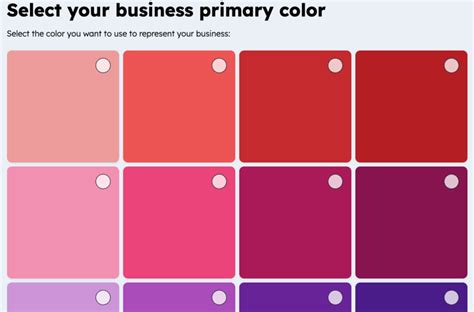 Color palette generator - For your business