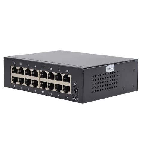 16 Port Gigabit Switch 1000M Full Duplex Gigabit Ethernet Switches 16 ...