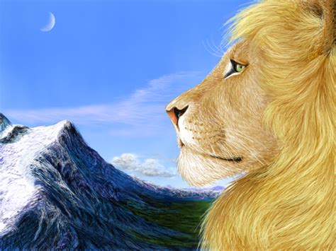 Aslan in Narnia by rdsullivan on DeviantArt