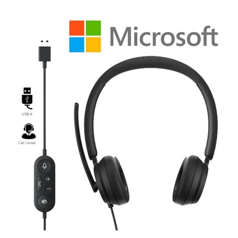 AURICULARES CON CABLE MICROSOFT MODERN USB PCMACLAPTOP MICROSOFT ...