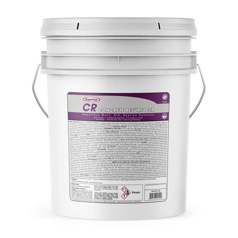 Rapid Set Cement 50Lb Pail Cr Concrete Resurfacer - White Cap