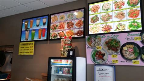 Menu at Asian Mix fast food, Honolulu, 1234 S Beretania St.