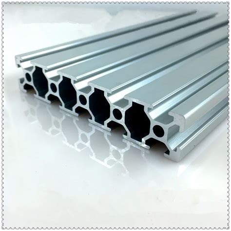 20100 aluminum extrusion profile european standard white length 400mm industrial aluminum ...