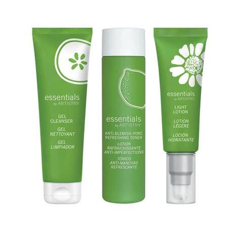 Amway essentials by ARTISTRY 3-Step Skin Care Set