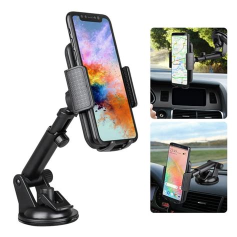 EEEKit Car Dashboard Windshield Suction Cup Hands Free Phone Holder Mount - Walmart.com ...