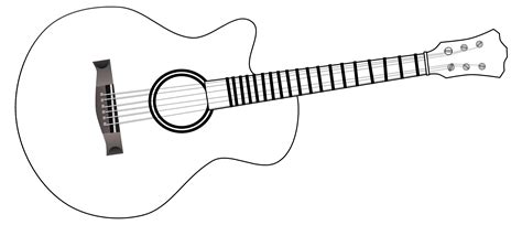 Guitar Black And White Guitar Clipart Black And White Clipart Wikiclipart | My XXX Hot Girl