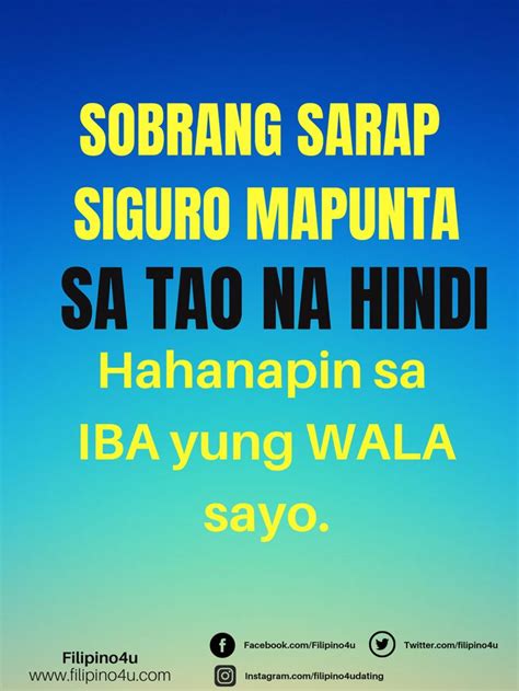 Tagalog Hugot Quotes | Tagalog love quotes, Hugot lines tagalog love, Hugot lines tagalog