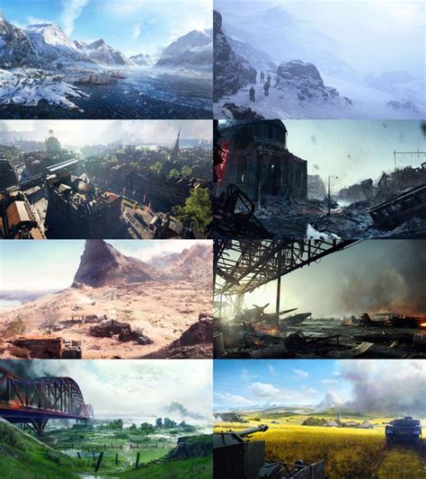 Check Out a Glimpse of All the Battlefield 5 Maps Available at Launch