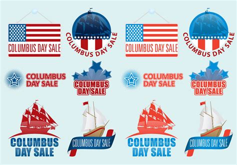 Columbus Day Sale Vectors - Download Free Vector Art, Stock Graphics & Images