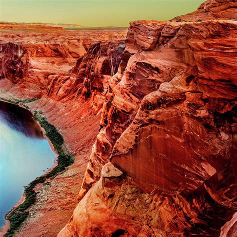 Horseshoe Bend Sunset Triptych_3 Photograph by Az Jackson - Fine Art America