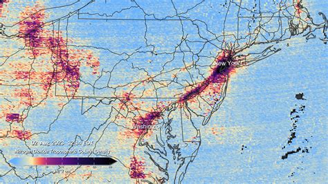 NASA reveals first images of US air quality and pollution