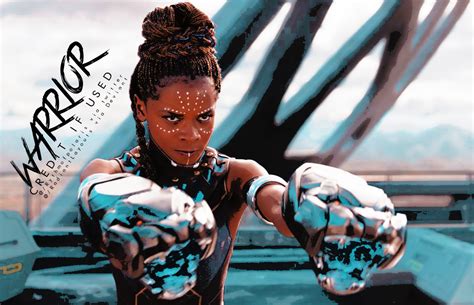 Shuri Wallpaper - Warrior - Shuri (Black Panther) Fan Art (44001336 ...