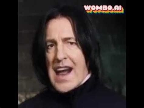 Severus Snape Singing Turn Down For What 😂 - YouTube