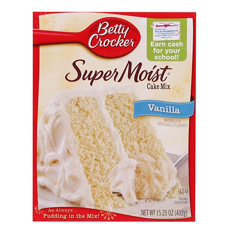 Betty Crocker Cake Mix Vanilla 432g - RB Patel Group