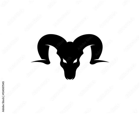 Ram logo Stock Vector | Adobe Stock