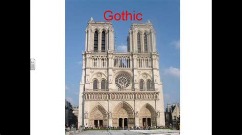 Romanesque vs Gothic Architecture - YouTube