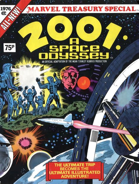 2001: A Space Odyssey – Jack Kirby’s Comics Cover Art – Liber Elmeri