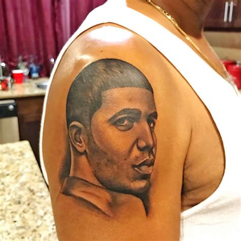 Drake Gets His First Face Tattoo Honoring His Mother