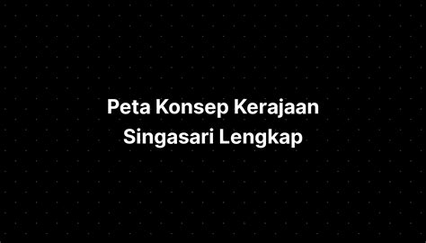 Peta Konsep Kerajaan Singasari Lengkap - IMAGESEE