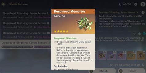 How to get the Deepwood Memories Artifact Set in Genshin Impact - Dot Esports