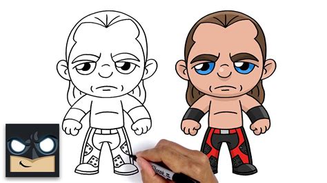 how to draw wwe shawn michaels - yellowcheckeredvanswithsunflowers