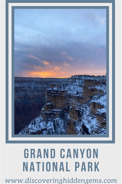 Grand Canyon National Park Sunrise Itinerary - Discovering Hidden Gems