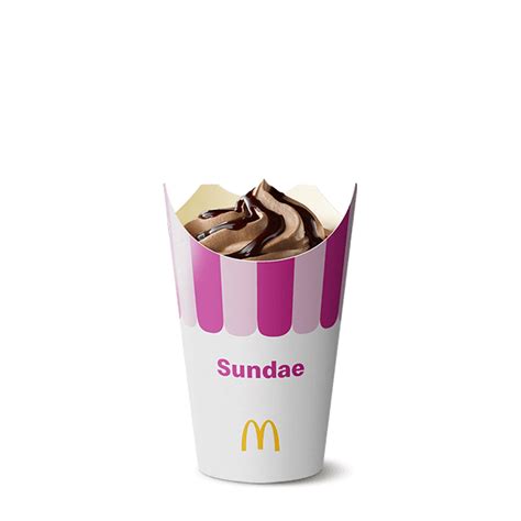 Plain Chocolate Sundae | McDonald's Australia