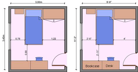 Kids bedroom layout measurements, bedroom dimensions, bedroom measurements