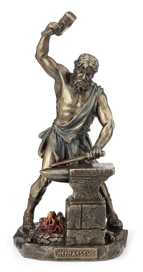 Hephaestus Bronze Statue Figur.Antike griechische Götter - Etsy.de