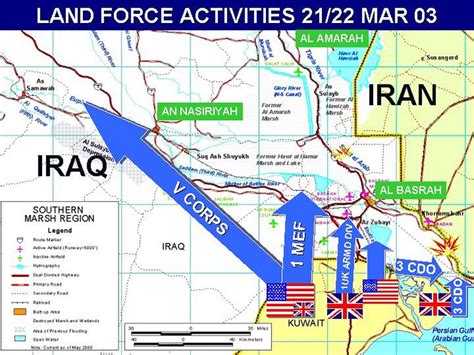 Attacking Iraq - Operation Iraqi Freedom