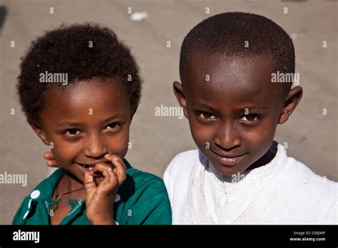 Ethiopian Children, Gondar, Ethiopia Stock Photo - Alamy