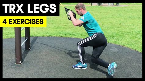 4 TRX Legs Exercises - YouTube