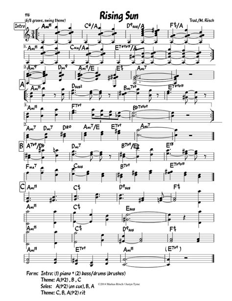 Rising sun Sheet music | Musescore.com