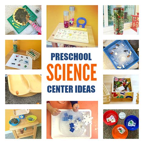 Preschool Science Center Activities - No Time For Flash Cards